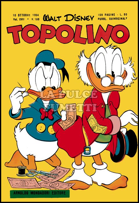 TOPOLINO LIBRETTO #   100 + BOLLINO